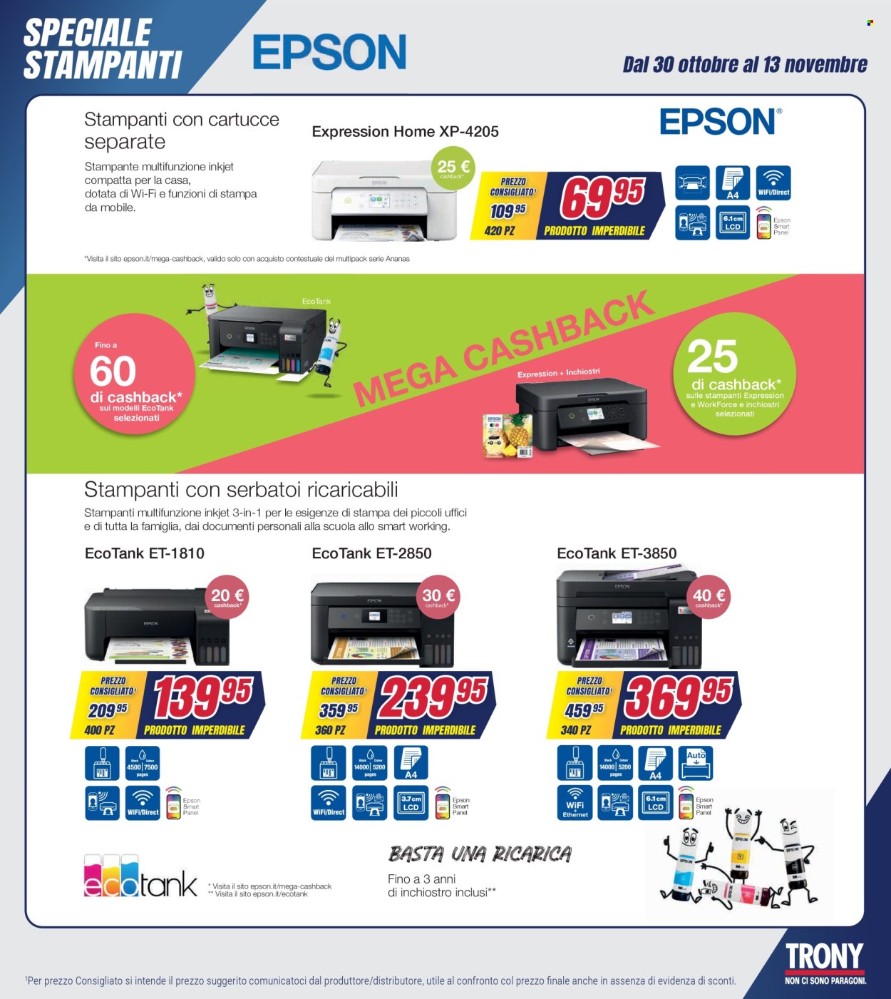 Volantino Trony - 30/10/2025 - 24/11/2025. Pagina 37