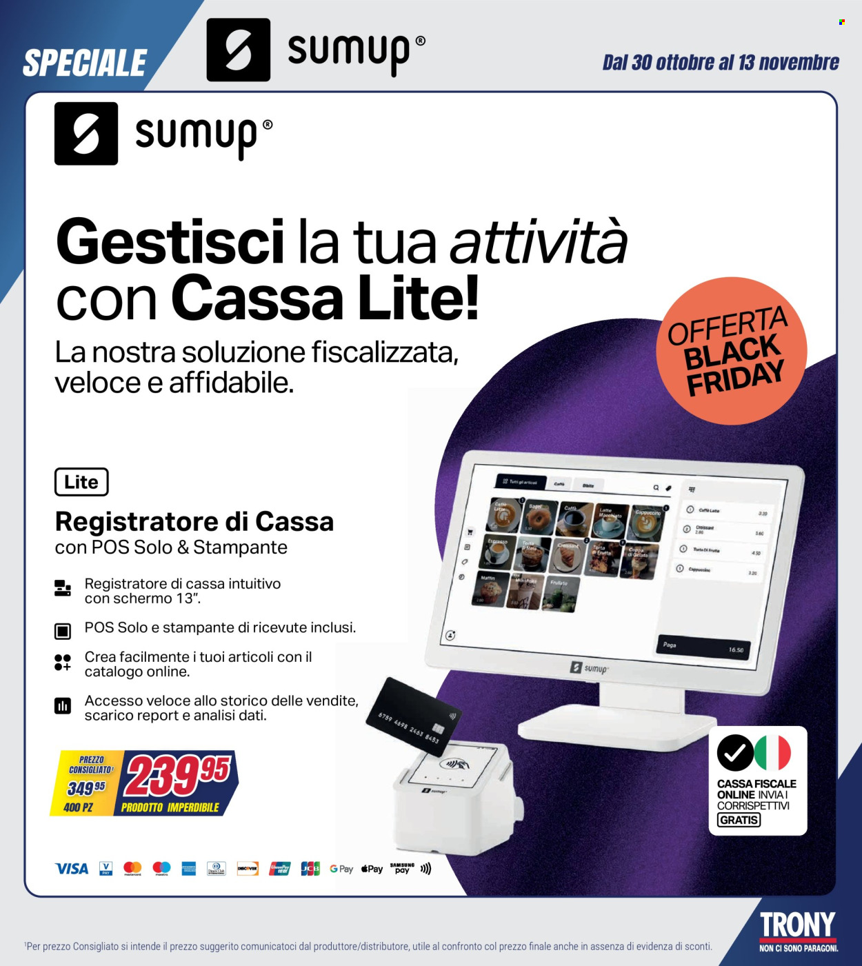 Volantino Trony - 30/10/2025 - 24/11/2025. Pagina 39