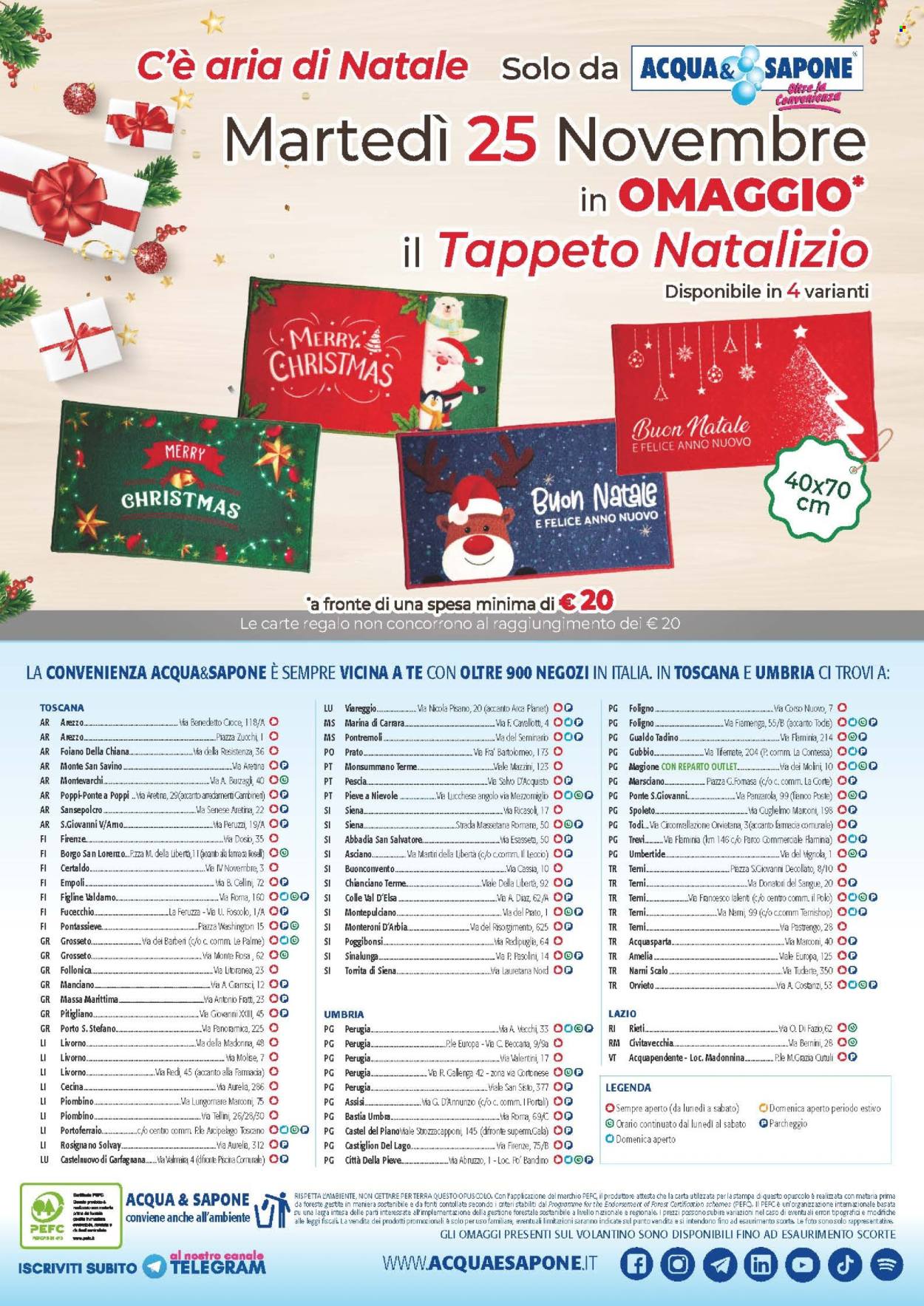 Volantino Acqua & Sapone - 5/11/2025 - 23/11/2025. Pagina 20