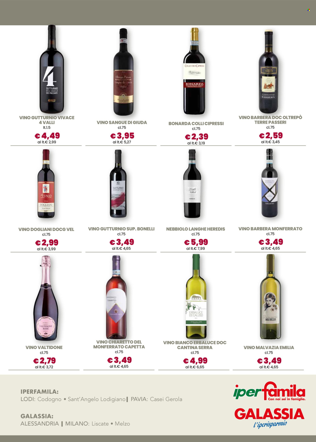 Volantino Famila - 30/10/2025 - 12/11/2025. Pagina 4