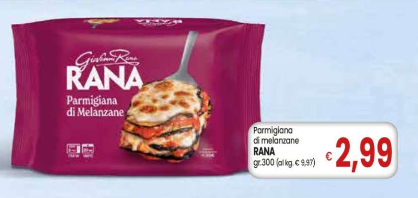 PARMIGIANA DI MELANZANE RANA