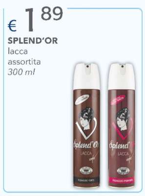 SPLEND'OR lacca assortita