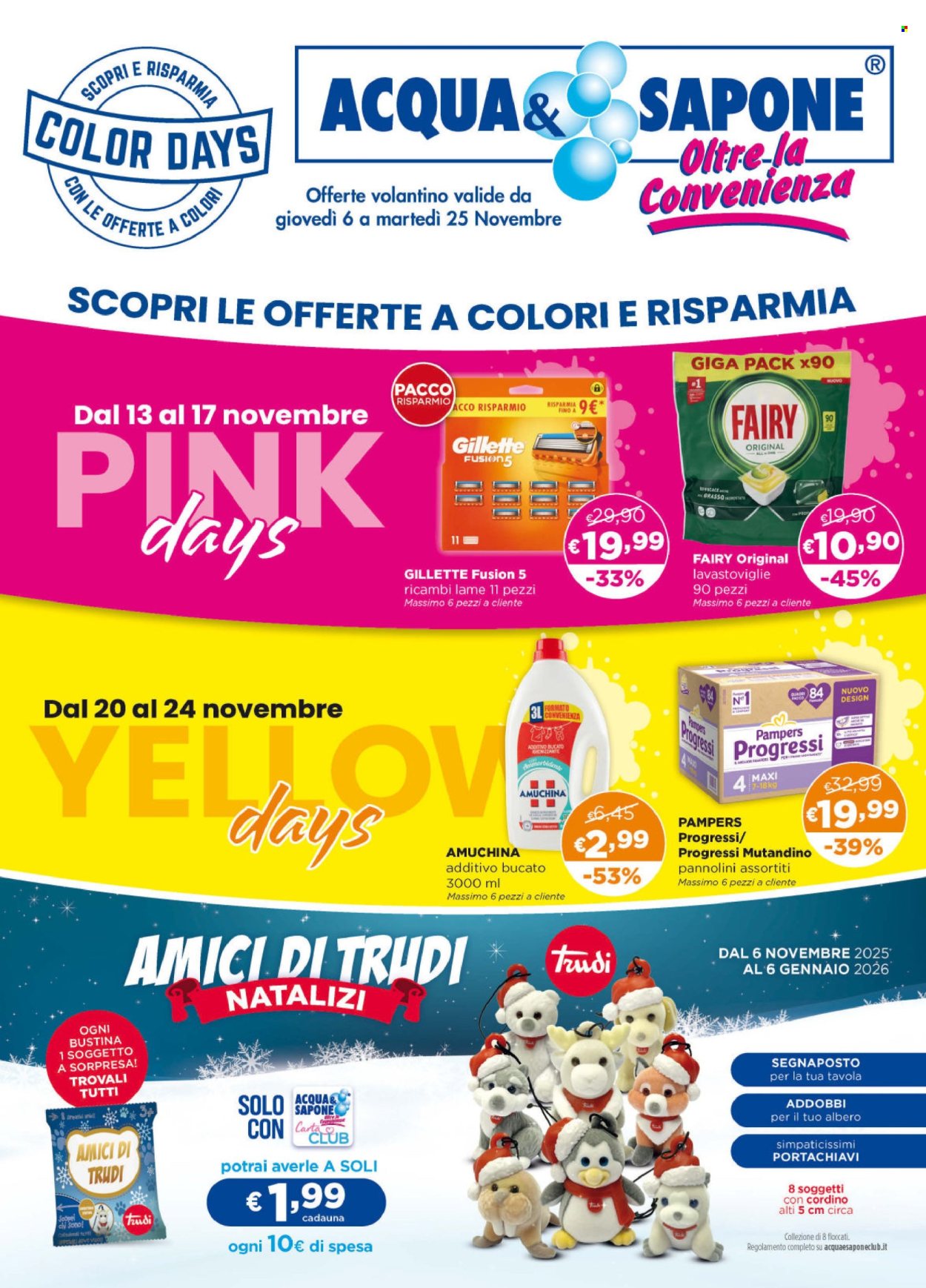 Volantino Acqua & Sapone - 6/11/2025 - 25/11/2025. Pagina 1