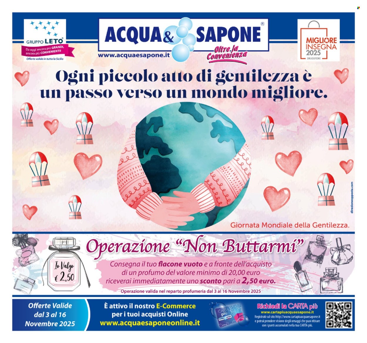 Volantino Acqua & Sapone - 3/11/2025 - 16/11/2025. Pagina 1