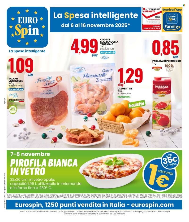 Volantino EuroSpin - 6/11/2025 - 16/11/2025.