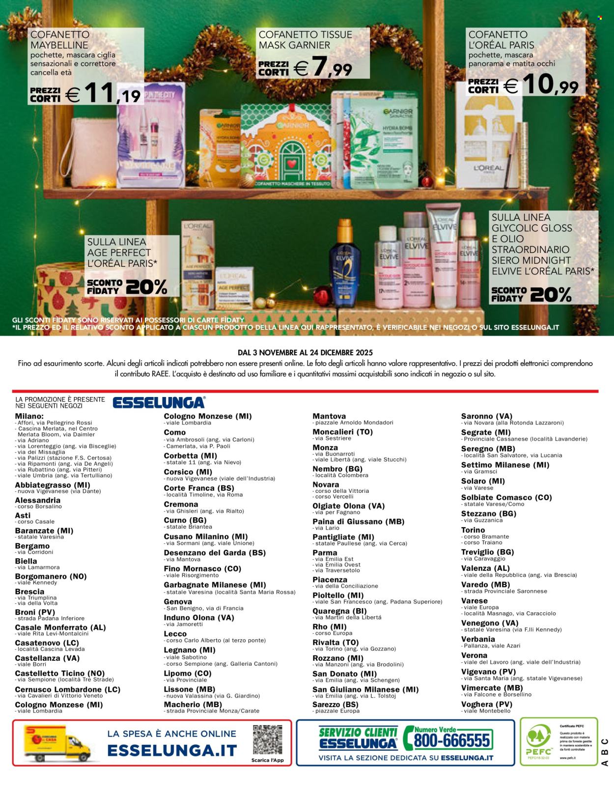 Volantino Esselunga - 3/11/2025 - 24/12/2025. Pagina 16
