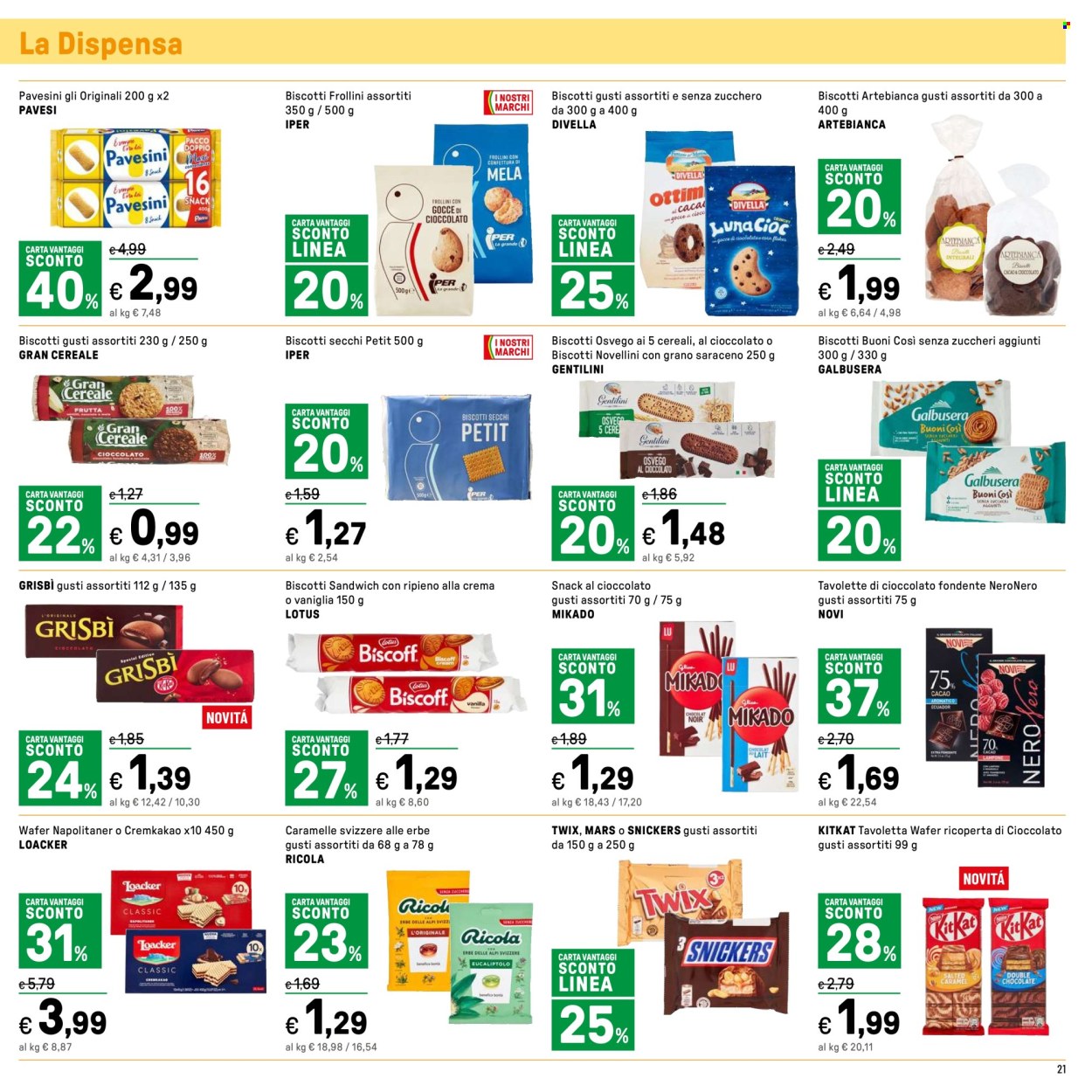 Volantino Iper, La grande i - 3/11/2025 - 16/11/2025. Pagina 21