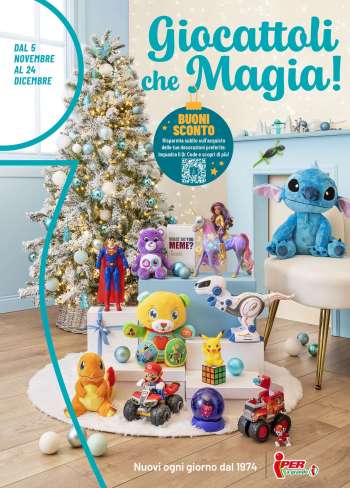 Volantino Iper, La grande i - 5/11/2025 - 24/12/2025.