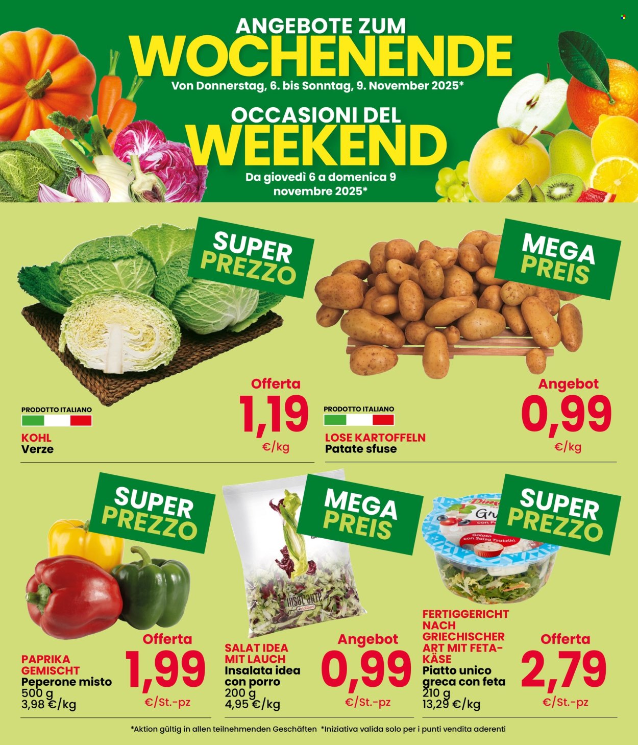 Volantino Eurospar - 6/11/2025 - 9/11/2025. Pagina 3