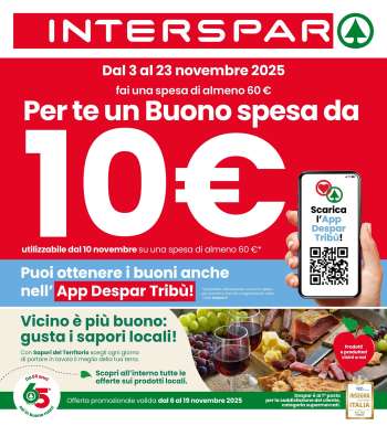 Volantino Interspar - 6/11/2025 - 19/11/2025.