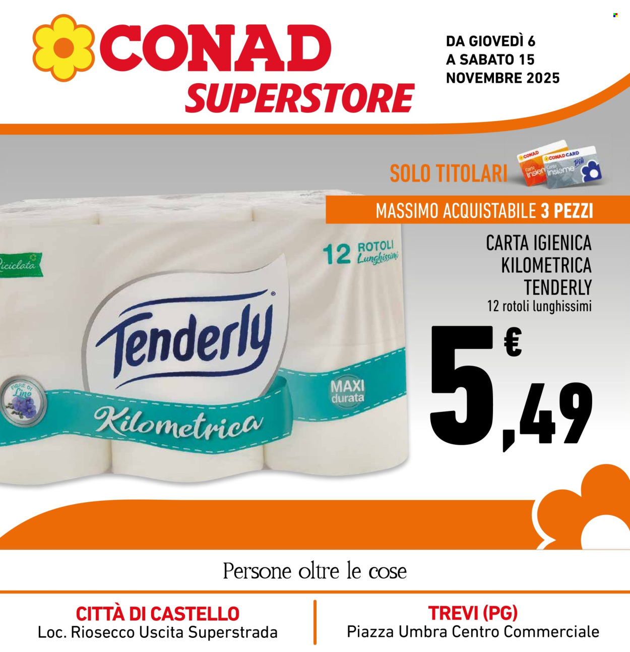 Volantino Conad Superstore - 3/11/2025 - 16/11/2025. Pagina 1
