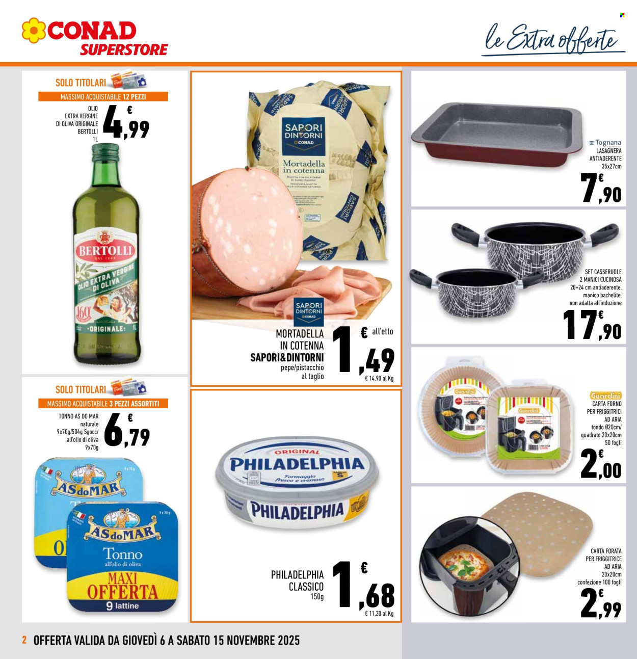 Volantino Conad Superstore - 3/11/2025 - 16/11/2025. Pagina 2
