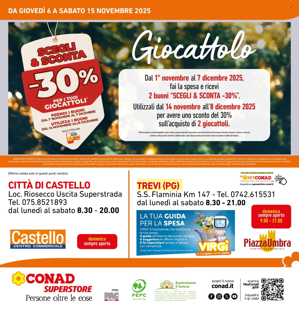 Volantino Conad Superstore - 3/11/2025 - 16/11/2025. Pagina 4