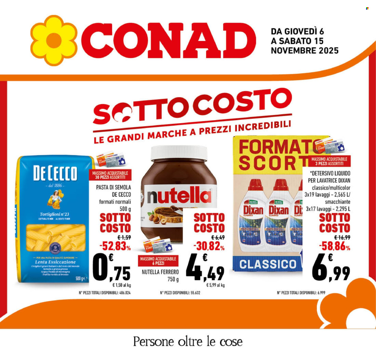 Volantino Conad - 6/11/2025 - 15/11/2025. Pagina 1