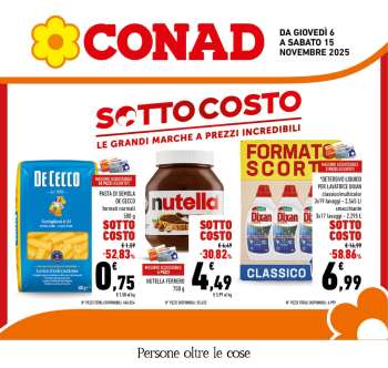 Volantino Conad - 6/11/2025 - 15/11/2025.