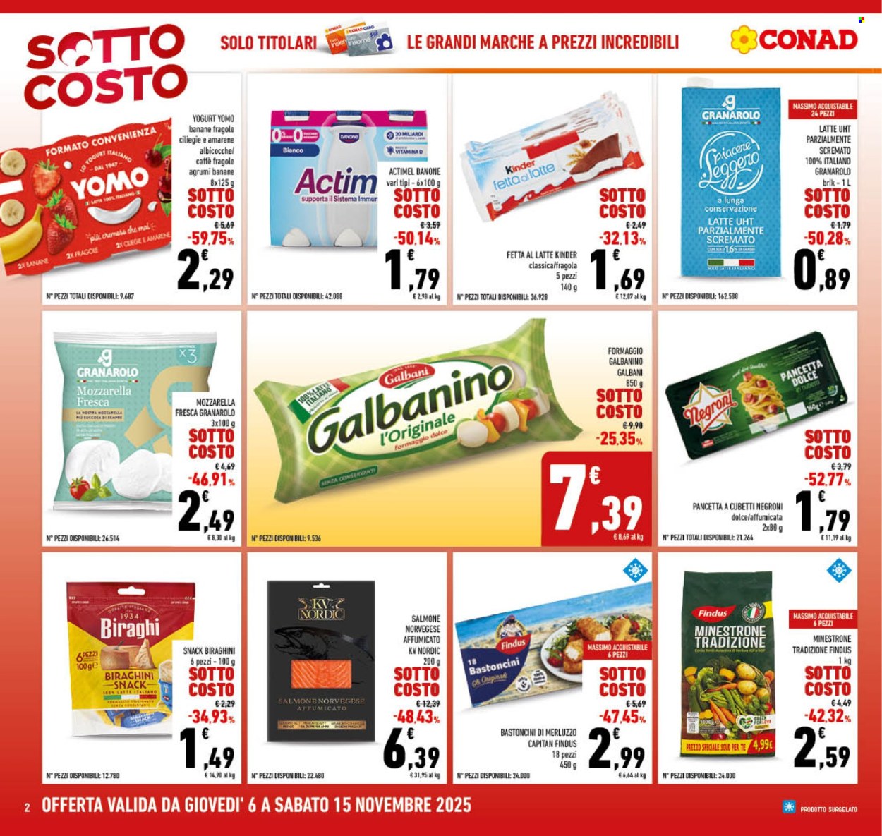 Volantino Conad - 6/11/2025 - 15/11/2025. Pagina 2