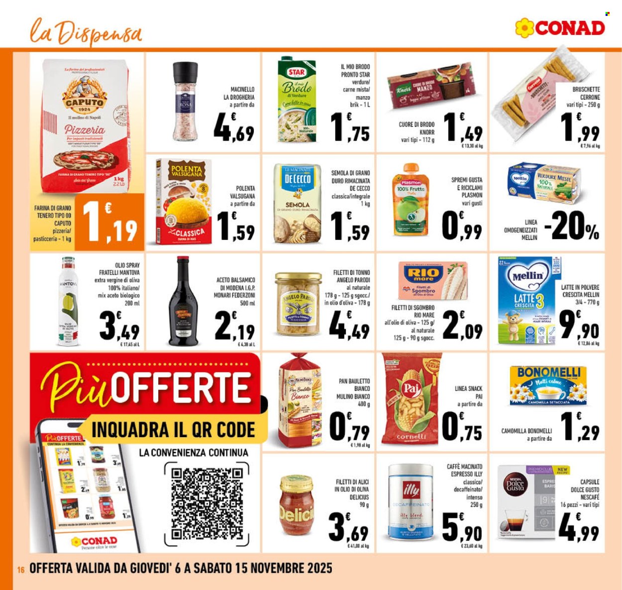Volantino Conad - 6/11/2025 - 15/11/2025. Pagina 16