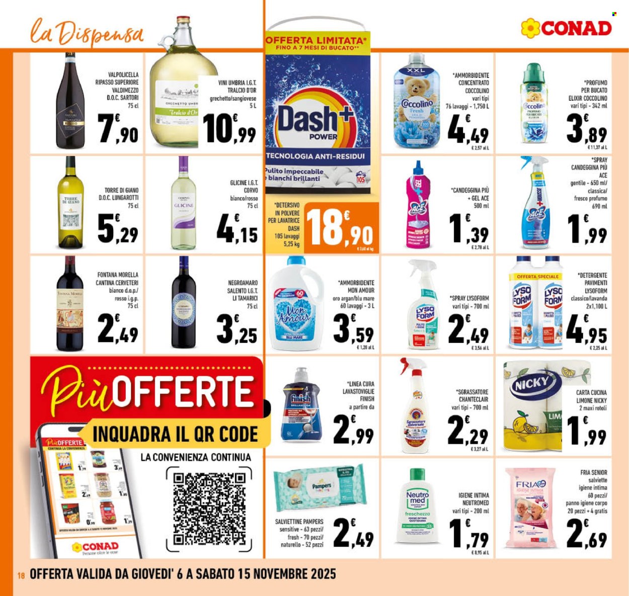 Volantino Conad - 6/11/2025 - 15/11/2025. Pagina 18