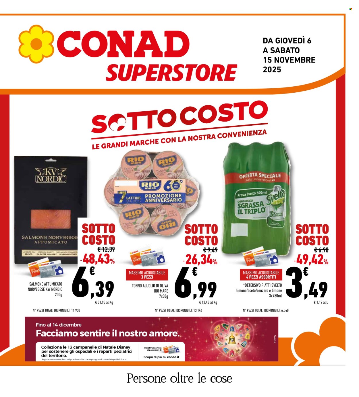Volantino Conad Superstore - 6/11/2025 - 15/11/2025. Pagina 1