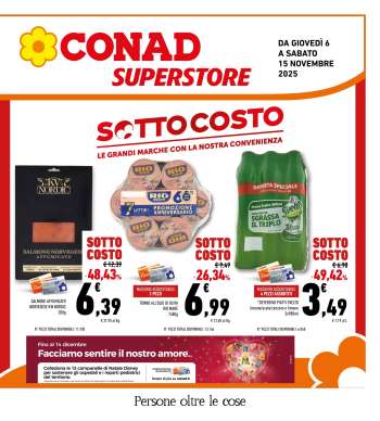 Volantino Conad Superstore - 6/11/2025 - 15/11/2025.