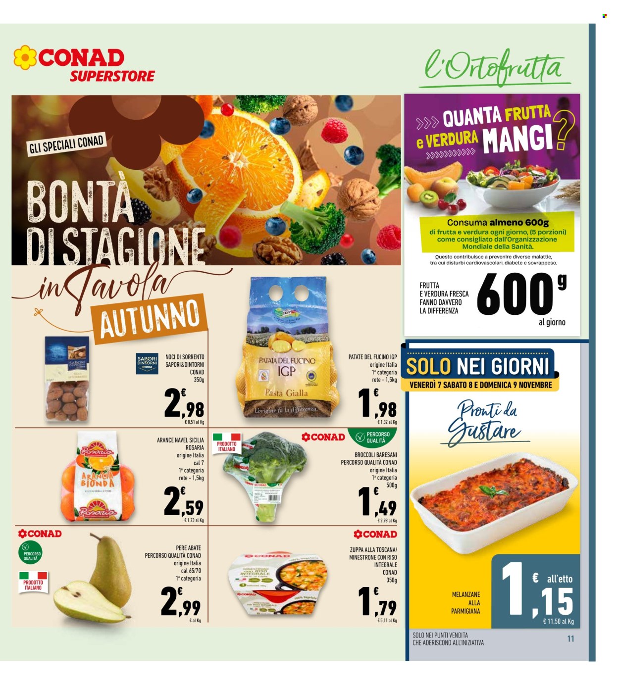 Volantino Conad Superstore - 6/11/2025 - 15/11/2025. Pagina 11
