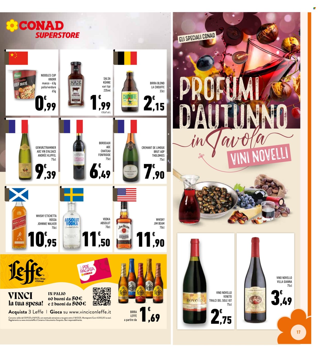 Volantino Conad Superstore - 6/11/2025 - 15/11/2025. Pagina 17