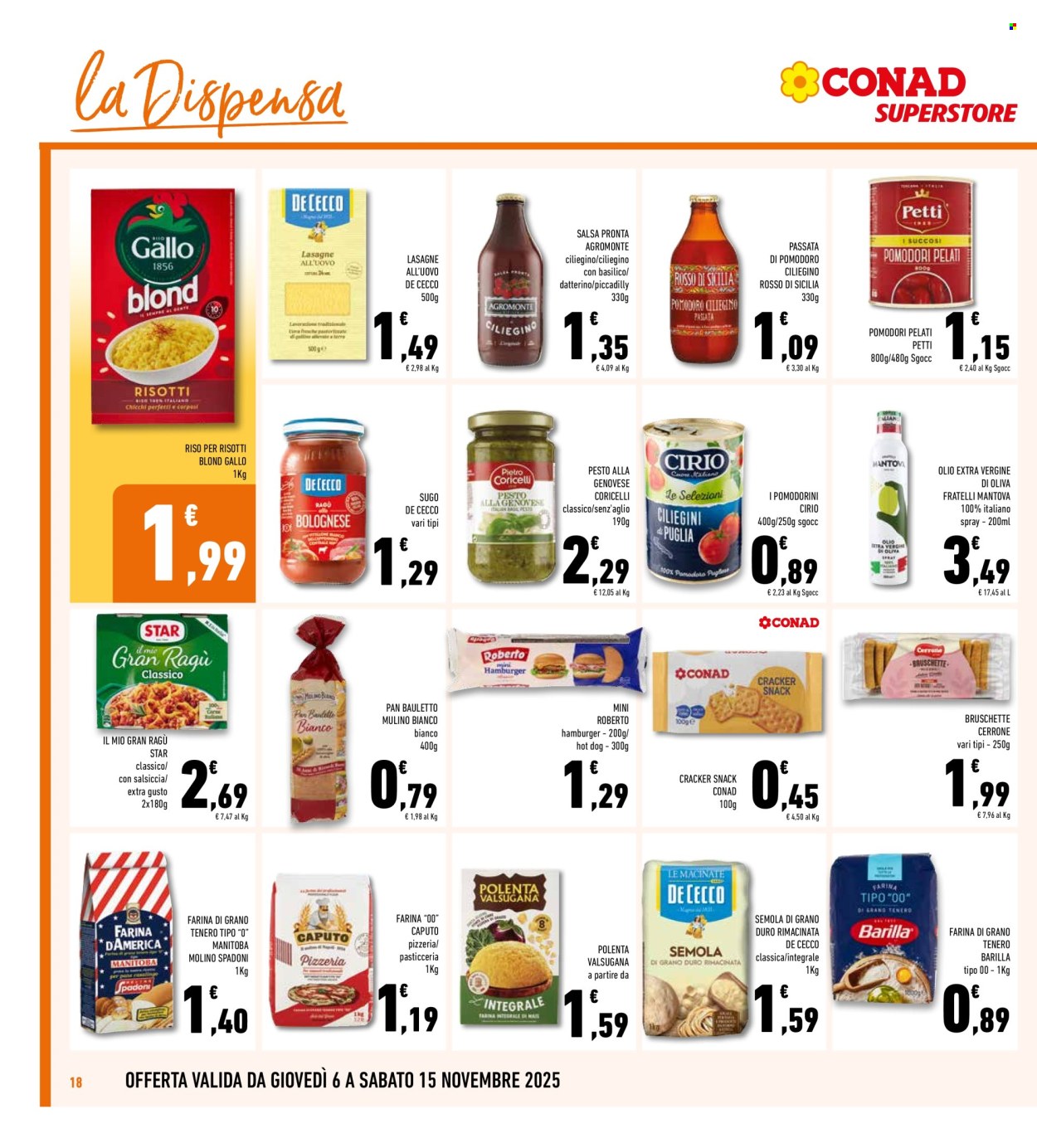 Volantino Conad Superstore - 6/11/2025 - 15/11/2025. Pagina 18