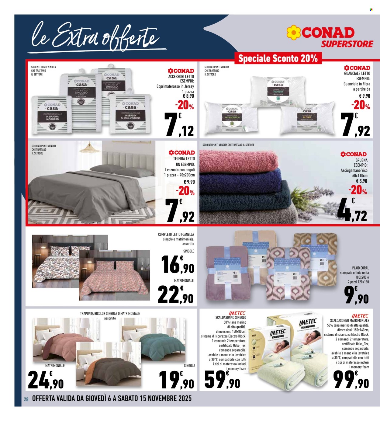 Volantino Conad Superstore - 6/11/2025 - 15/11/2025. Pagina 28