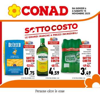 Volantino Conad - 6/11/2025 - 15/11/2025.