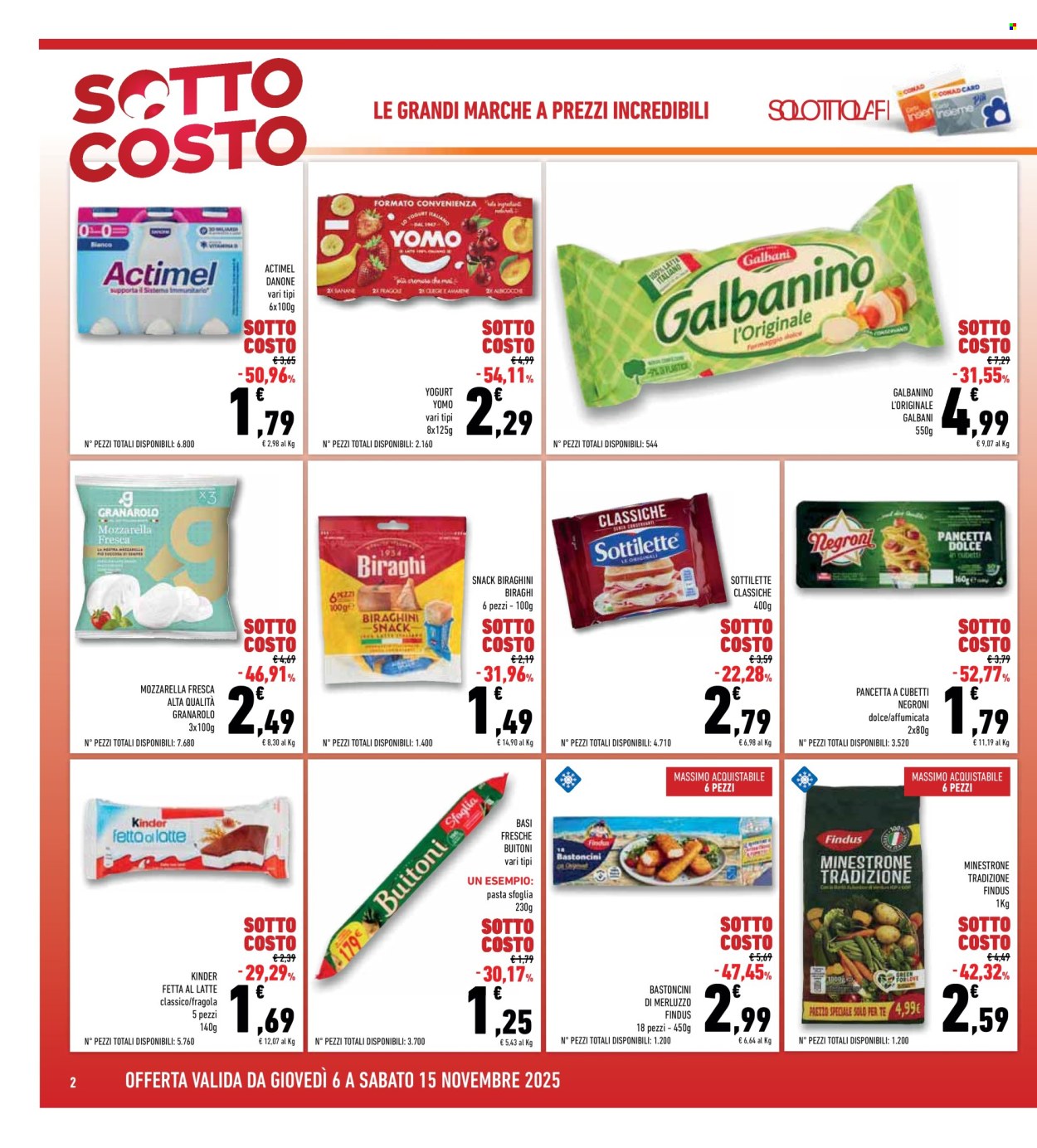 Volantino Conad Superstore - 6/11/2025 - 15/11/2025. Pagina 2