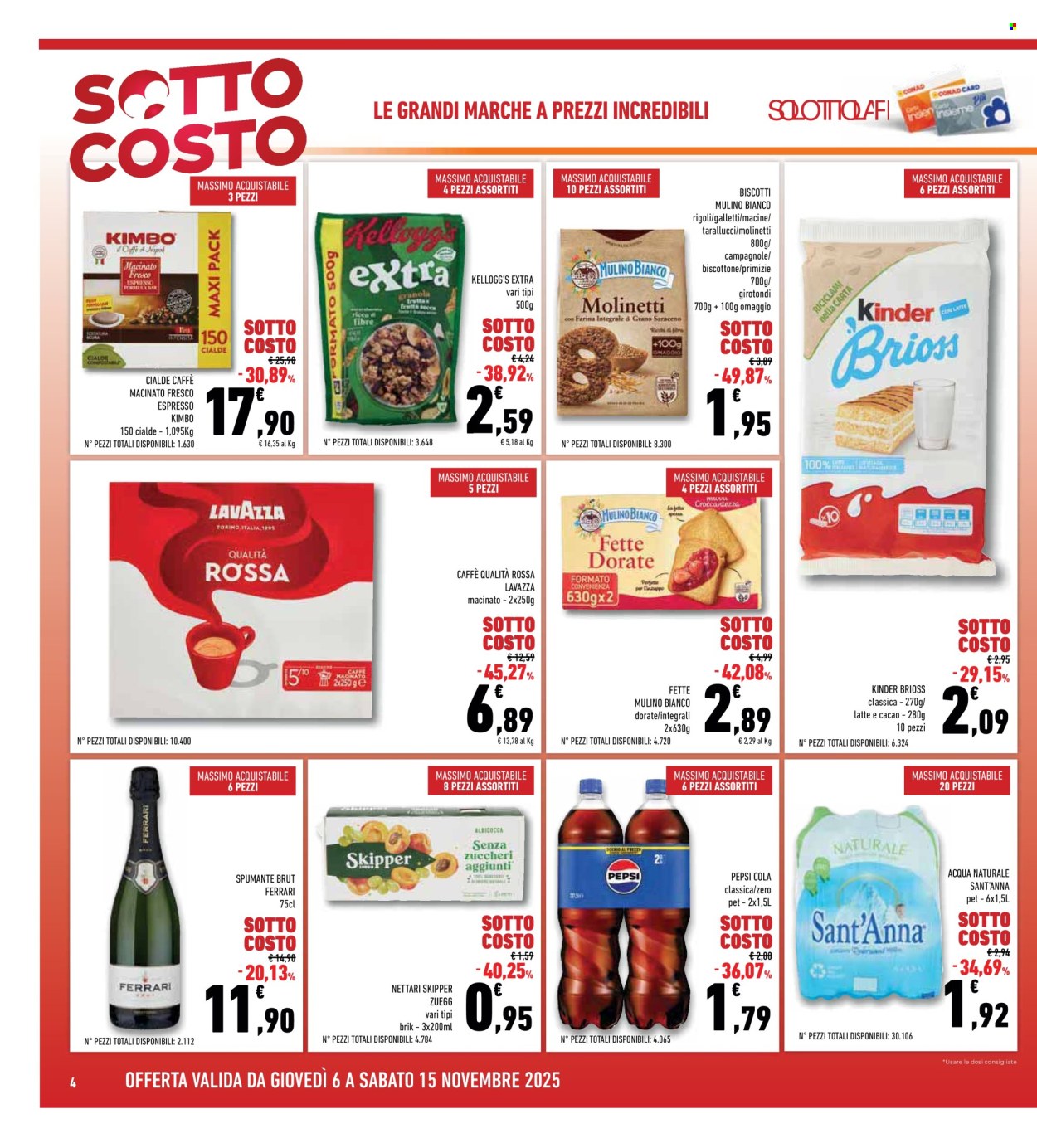 Volantino Conad Superstore - 6/11/2025 - 15/11/2025. Pagina 4