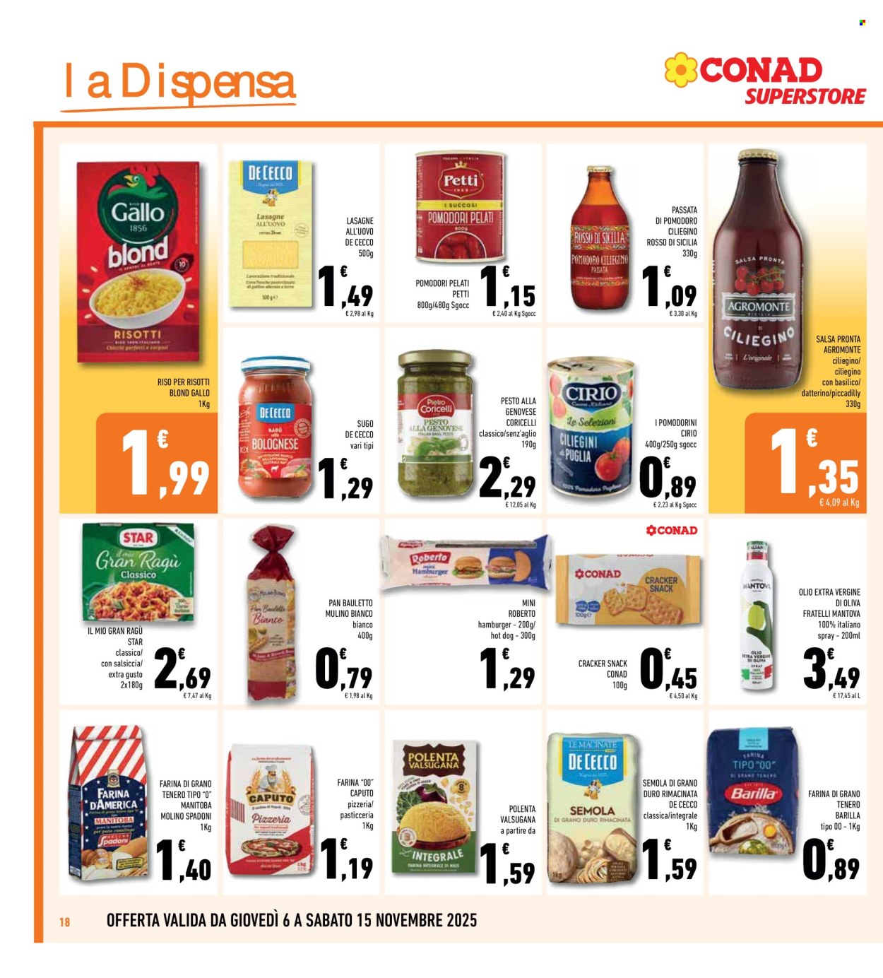 Volantino Conad Superstore - 6/11/2025 - 15/11/2025. Pagina 18
