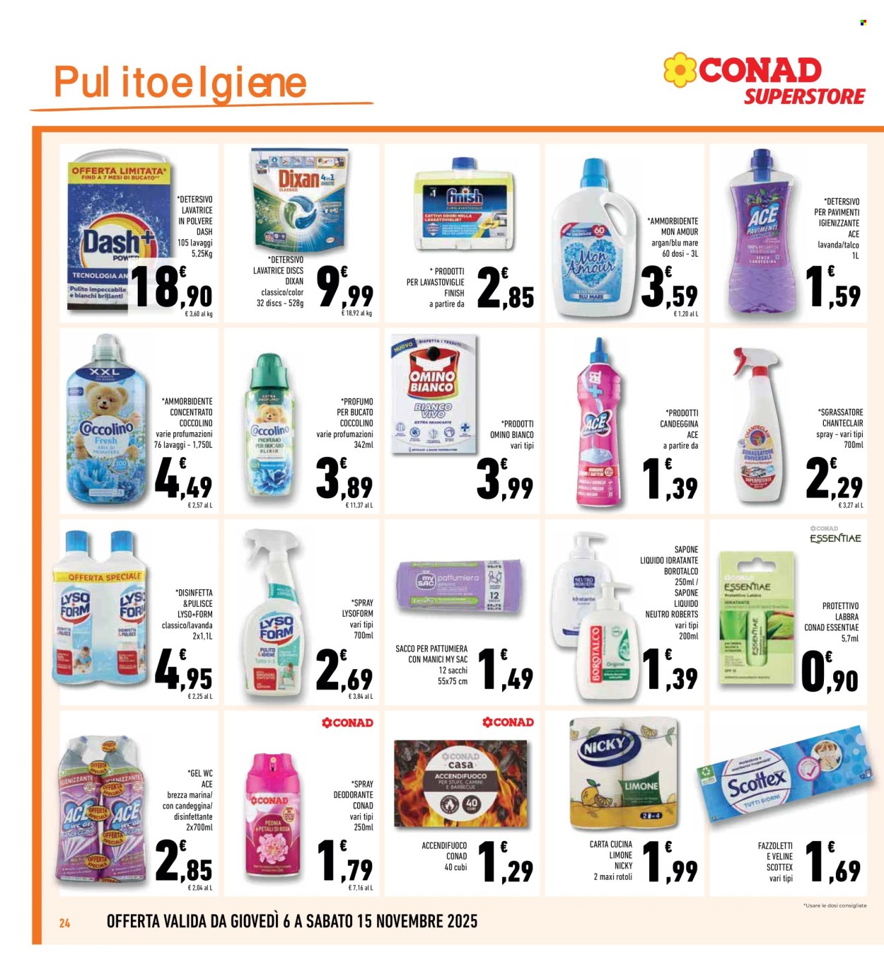 Volantino Conad Superstore - 6/11/2025 - 15/11/2025. Pagina 24