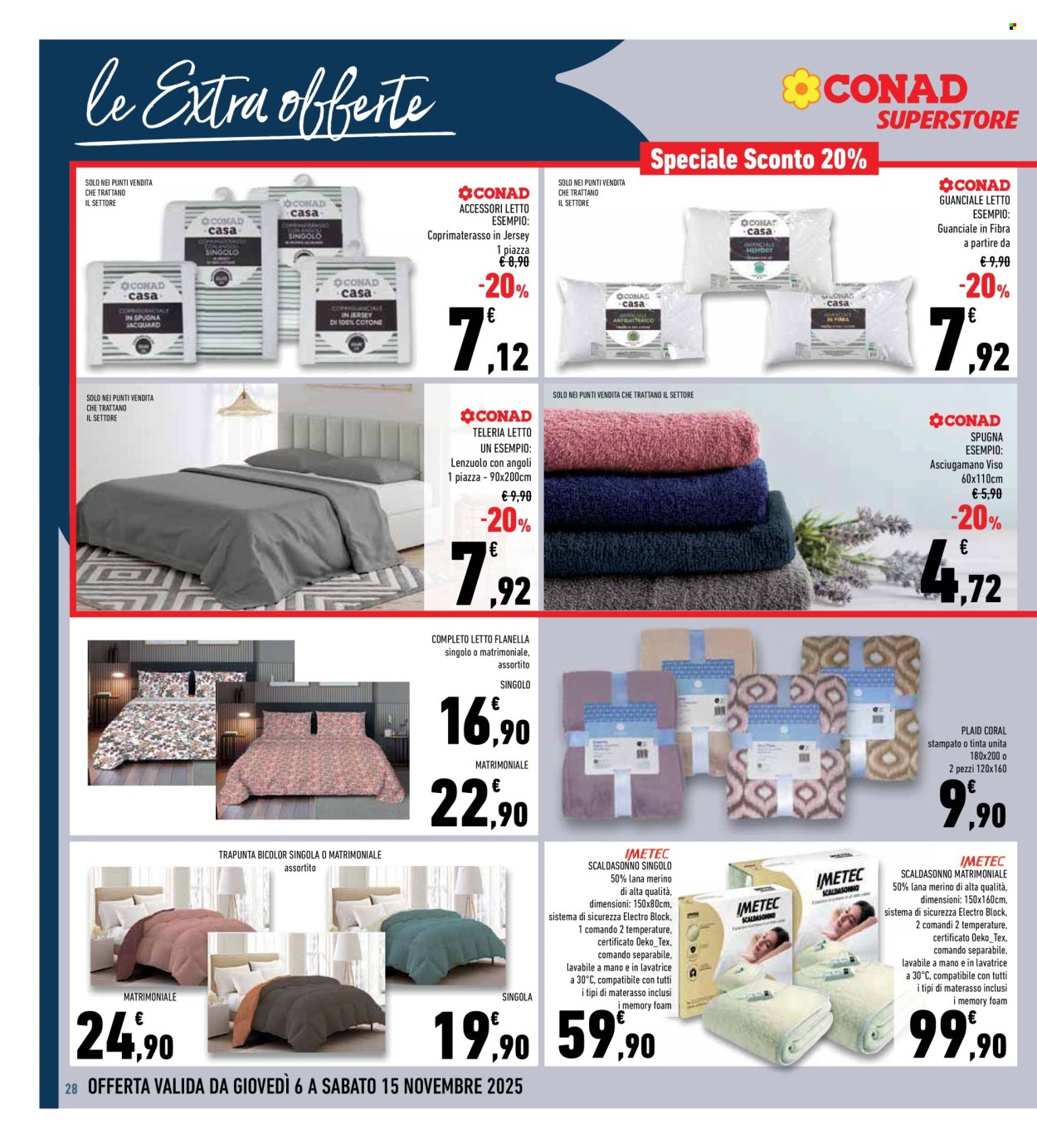 Volantino Conad Superstore - 6/11/2025 - 15/11/2025. Pagina 28