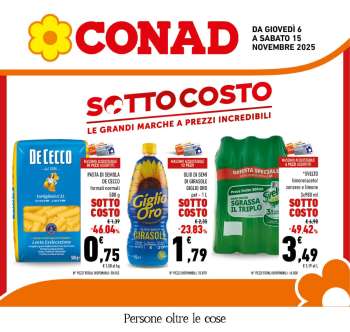 Volantino Conad - 6/11/2025 - 15/11/2025.