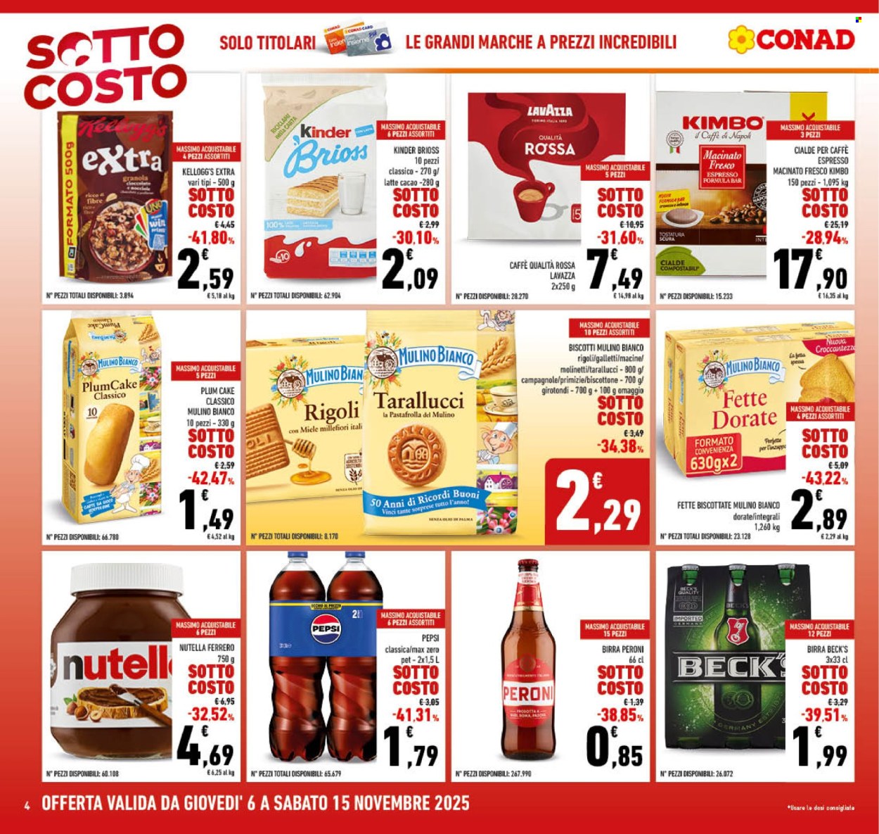 Volantino Conad - 6/11/2025 - 15/11/2025. Pagina 4