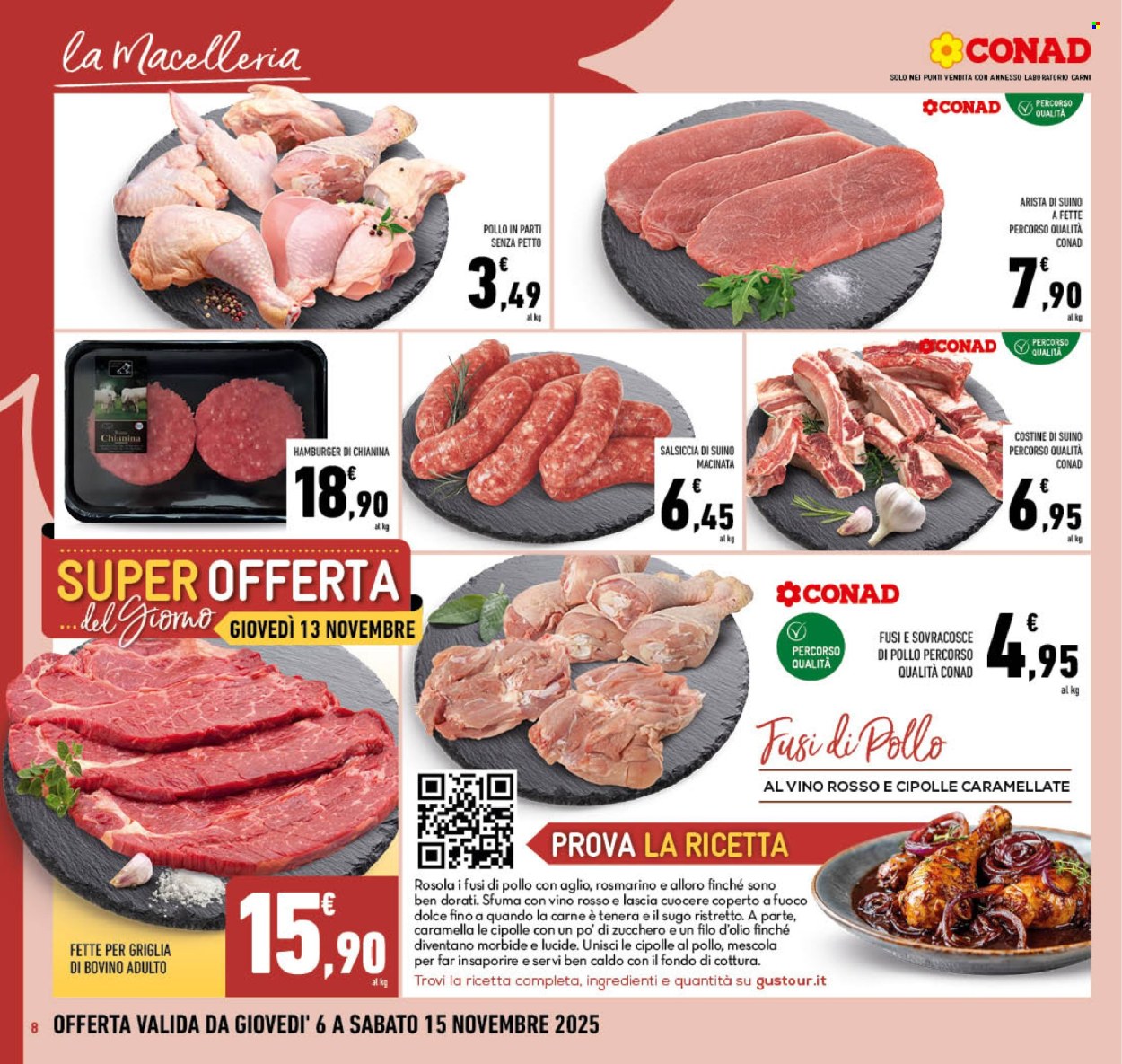 Volantino Conad - 6/11/2025 - 15/11/2025. Pagina 8