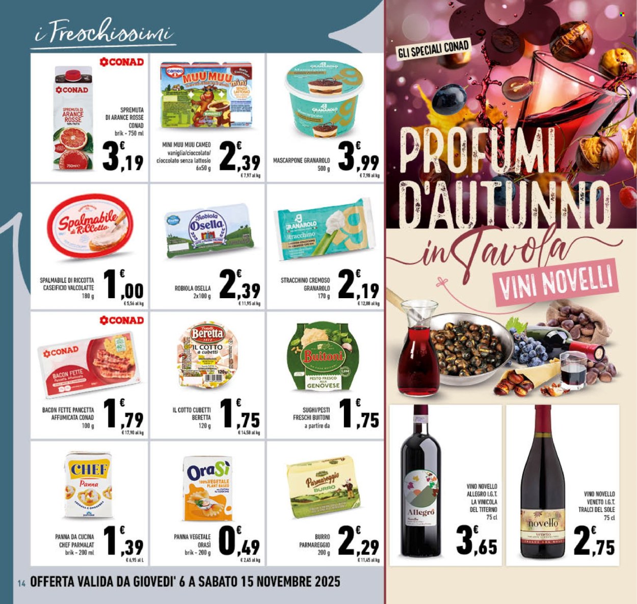 Volantino Conad - 6/11/2025 - 15/11/2025. Pagina 14