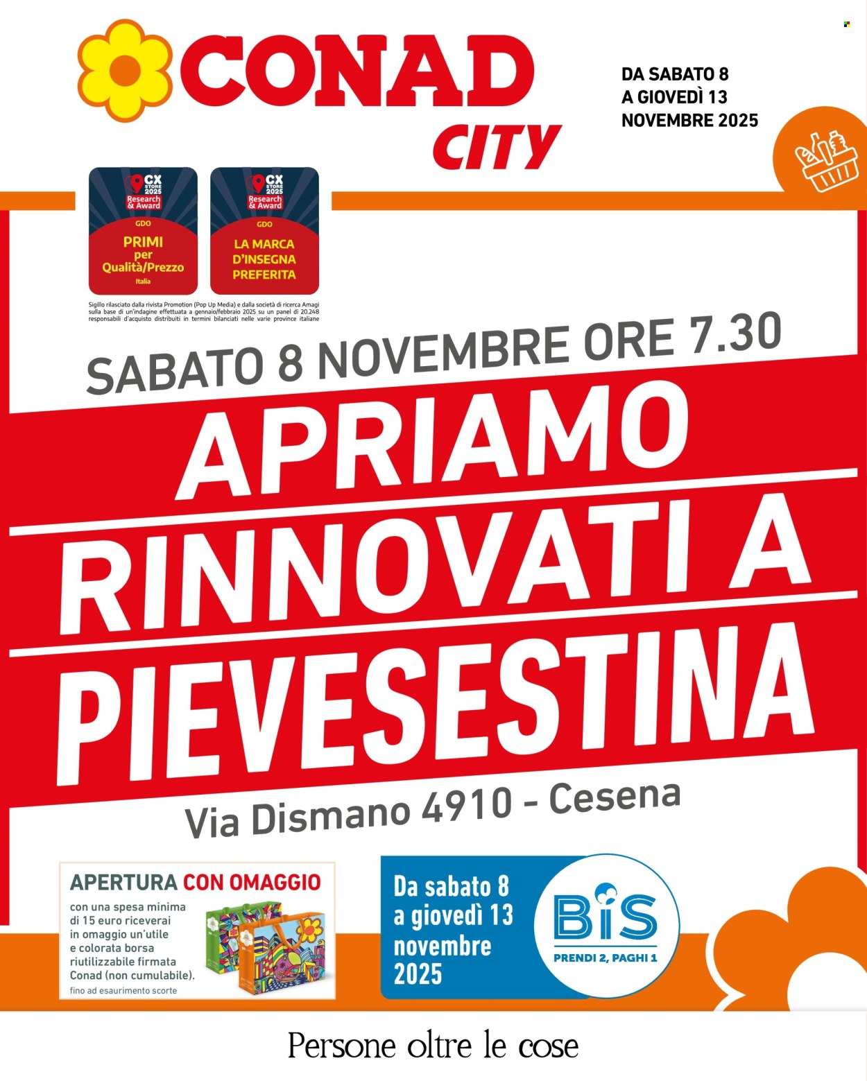 Volantino Conad City - 8/11/2025 - 13/11/2025. Pagina 1