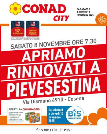 Volantino Conad City - 8/11/2025 - 13/11/2025.