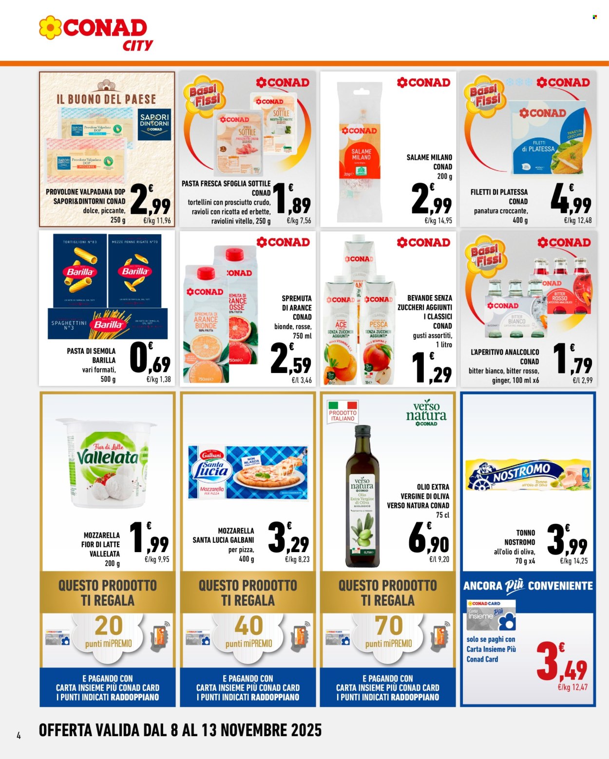Volantino Conad City - 8/11/2025 - 13/11/2025. Pagina 4