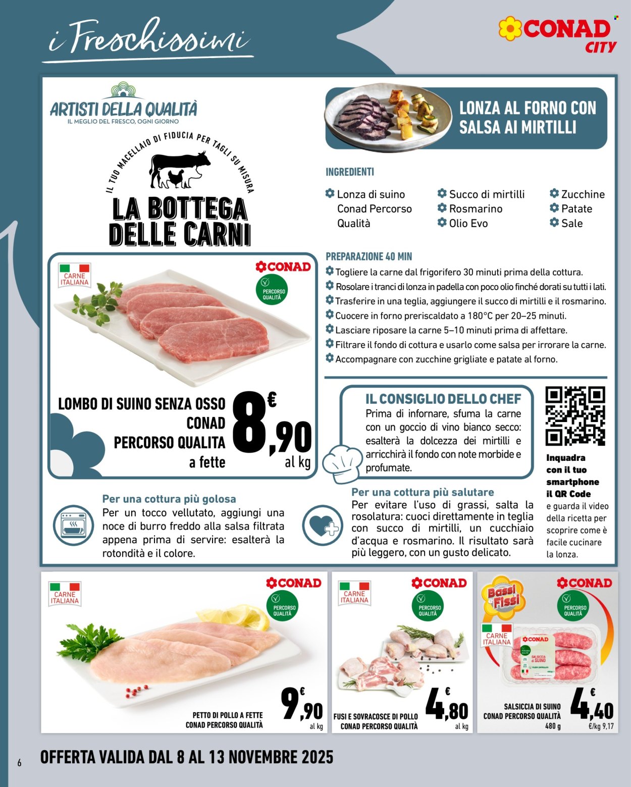 Volantino Conad City - 8/11/2025 - 13/11/2025. Pagina 6