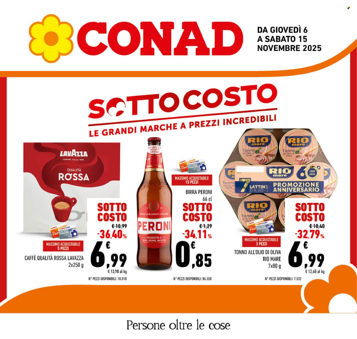 Volantino Conad - 6/11/2025 - 15/11/2025. Pagina 1