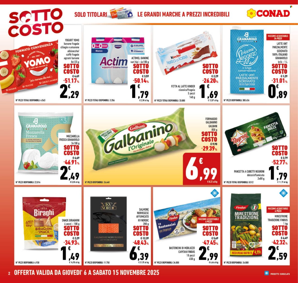 Volantino Conad - 6/11/2025 - 15/11/2025. Pagina 2