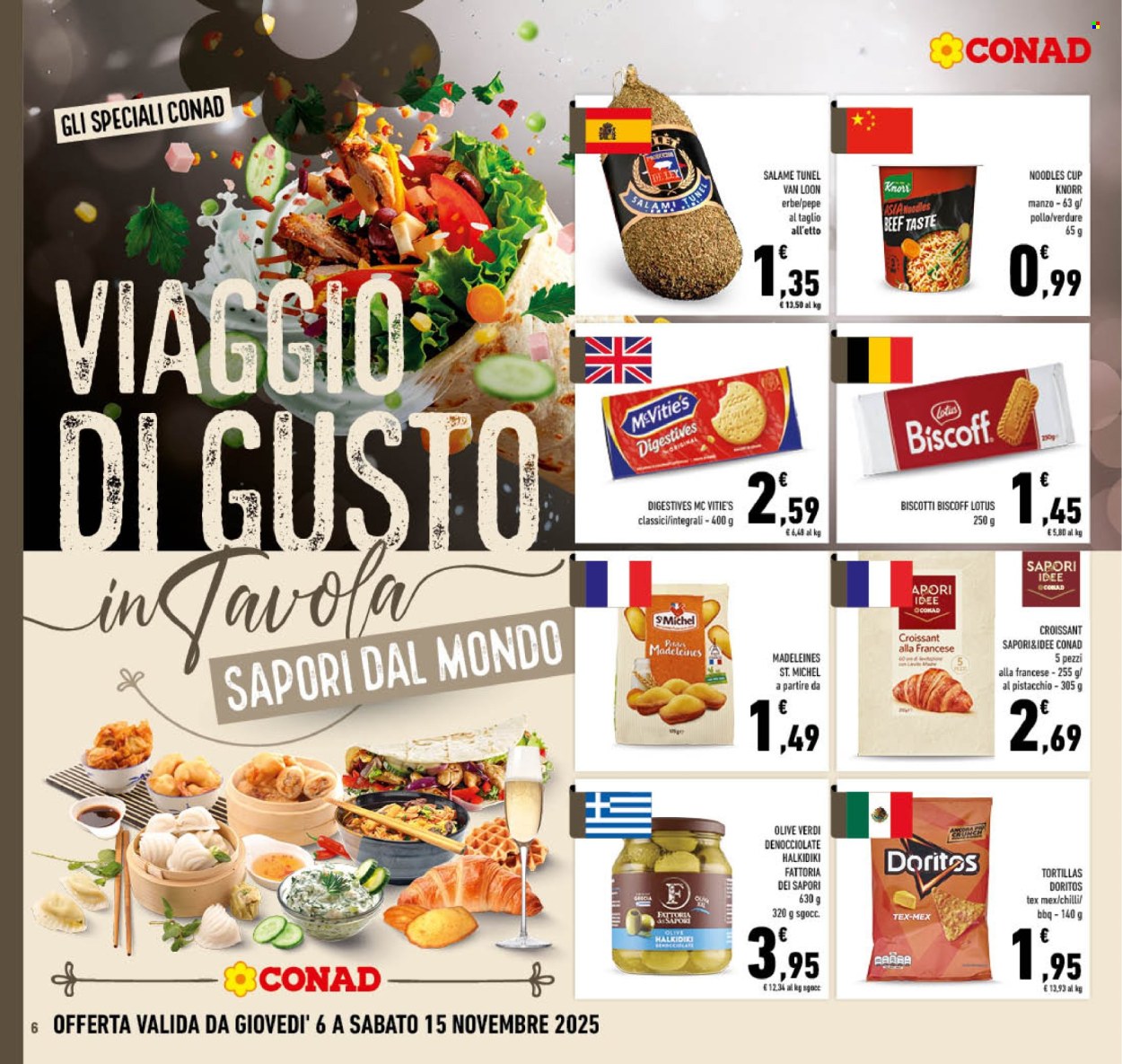 Volantino Conad - 6/11/2025 - 15/11/2025. Pagina 6