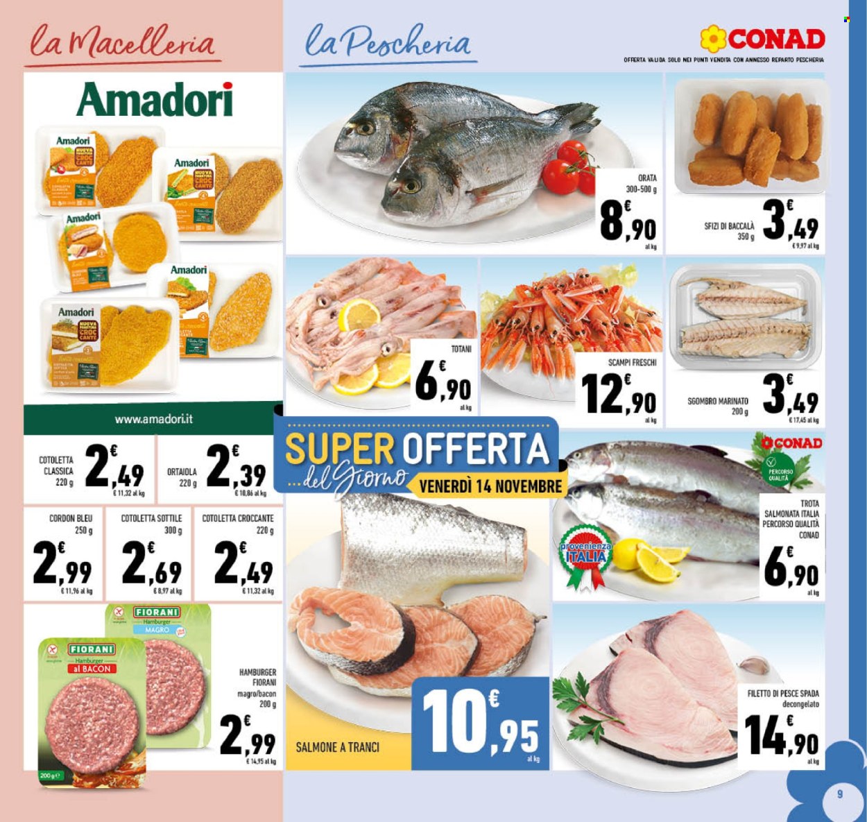 Volantino Conad - 6/11/2025 - 15/11/2025. Pagina 9