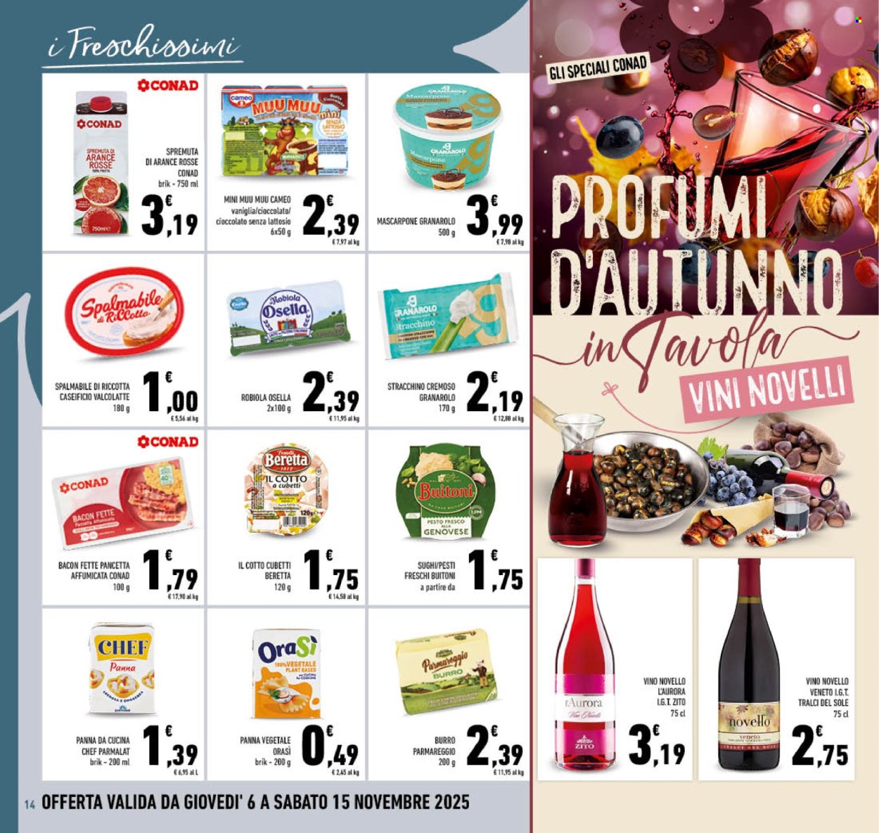 Volantino Conad - 6/11/2025 - 15/11/2025. Pagina 14