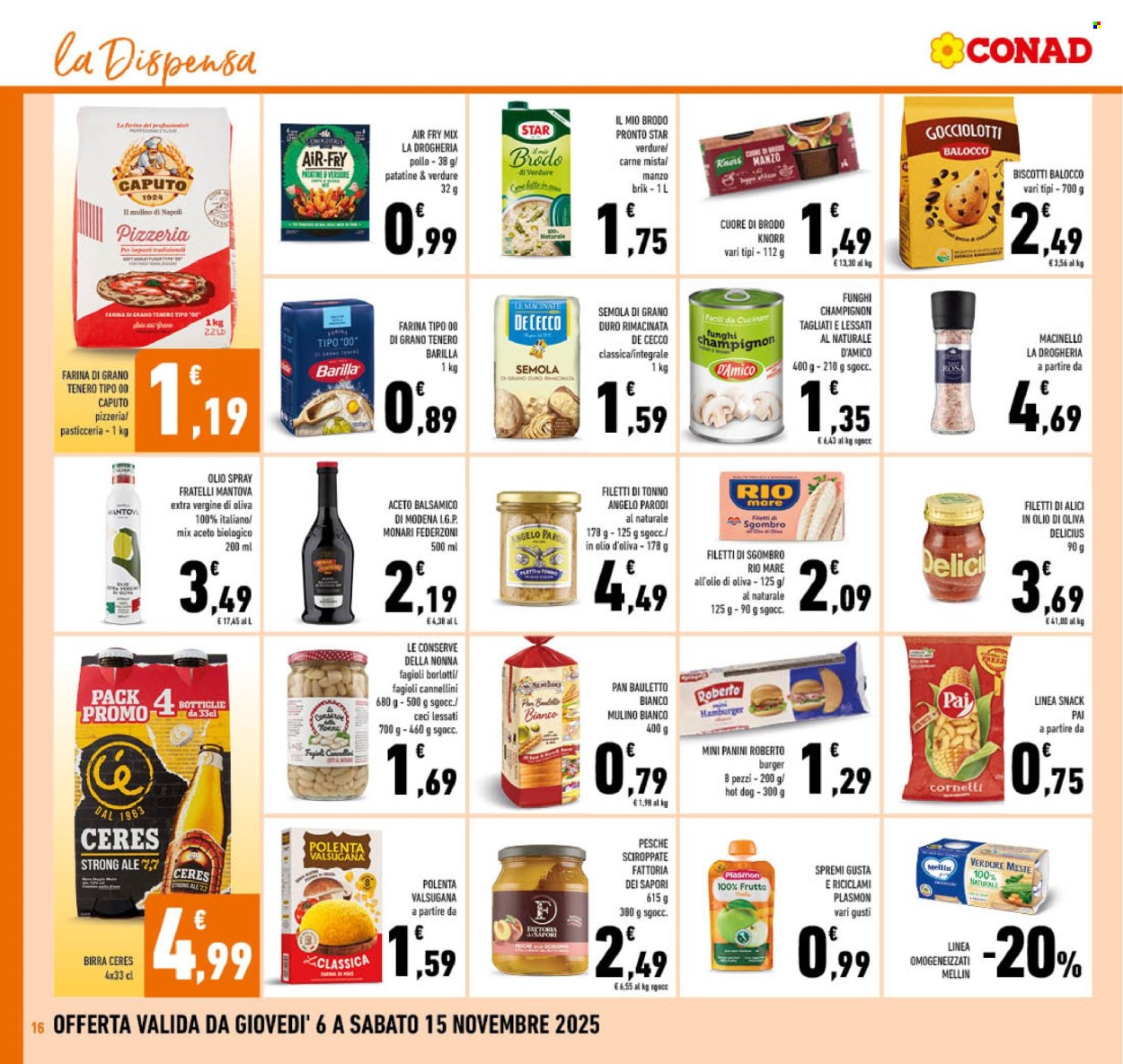 Volantino Conad - 6/11/2025 - 15/11/2025. Pagina 16