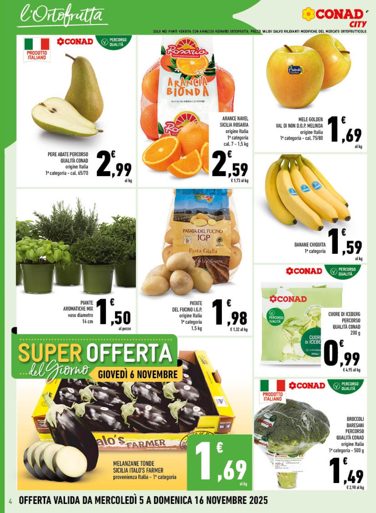 Volantino Conad - 5/11/2025 - 16/11/2025. Pagina 4