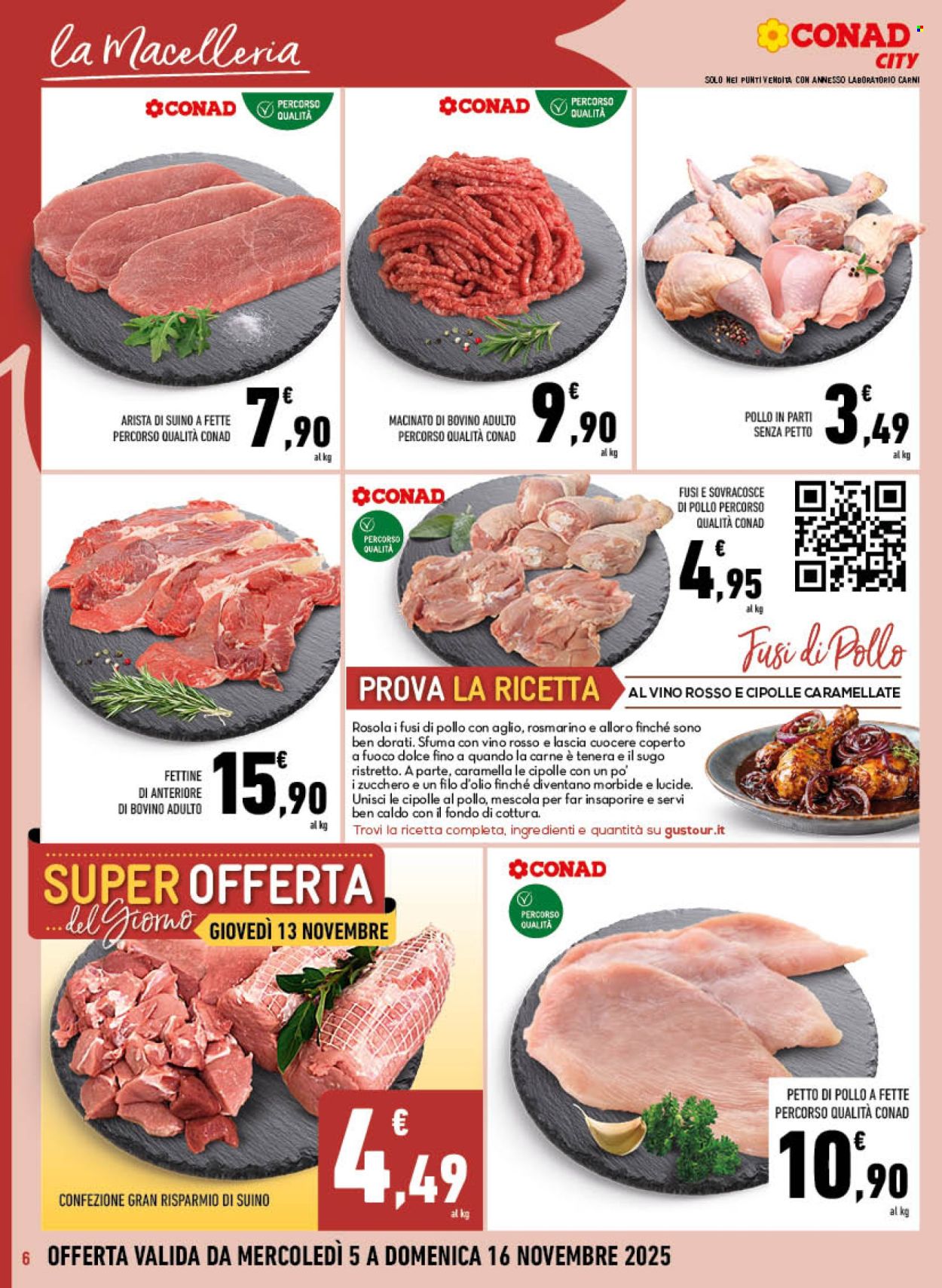 Volantino Conad - 5/11/2025 - 16/11/2025. Pagina 6